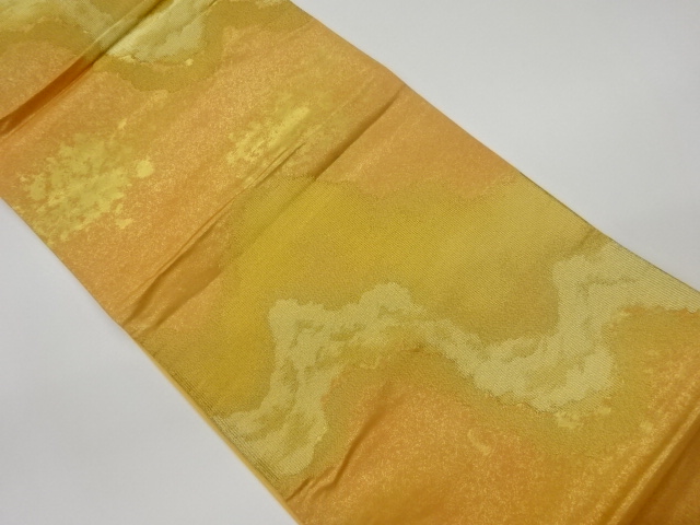 JAPANESE KIMONO / VINTAGE FUKURO OBI / WOVEN MICHINAGADORI PATTERN